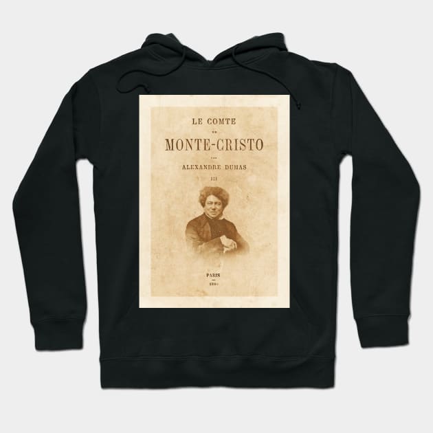 Alexandre Dumas - Monte Cristo Hoodie by Labonneepoque